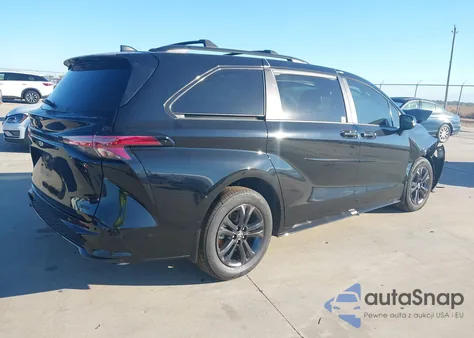 2025 Toyota Sienna Xse from USA, damaged, VIN 5TDCSKFC1SS200308